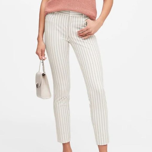 Banana Republic Pants - NWOT Banana Republic White Modern Skinny Pant